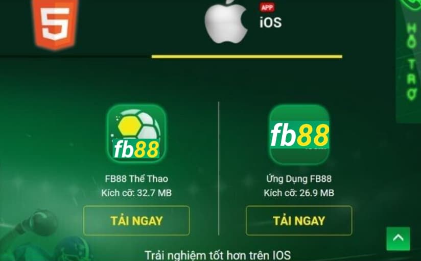 Tải ứng dụng FB88 cho iOS